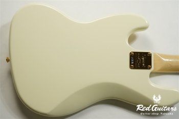 40th Anniversary Jazz Bass Gold Edition - Olympic White